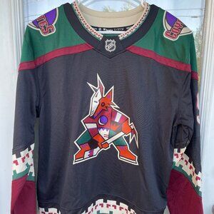 Clayton Keller Arizona Coyotes adidas Pro Hockey Jersey size Small